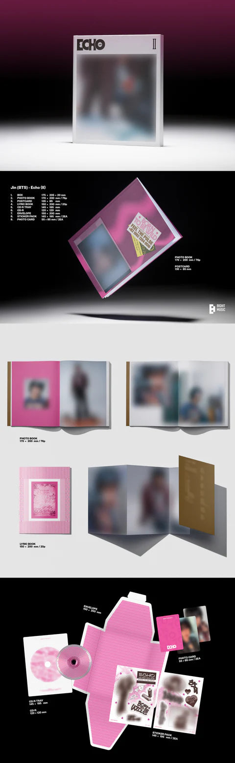 JIN (BTS) - ECHO 2ND MINI ALBUM