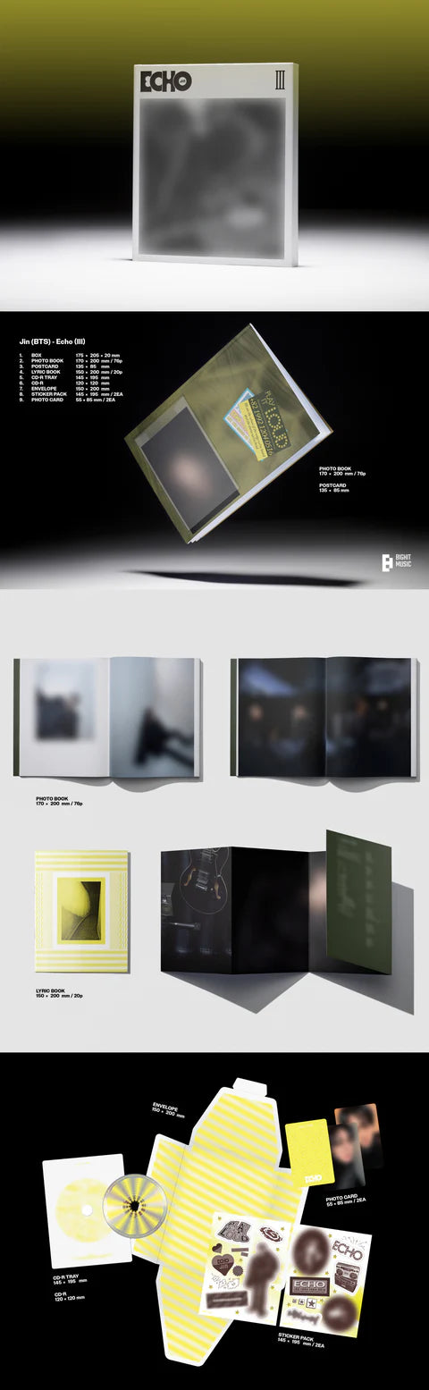 JIN (BTS) - ECHO 2ND MINI ALBUM