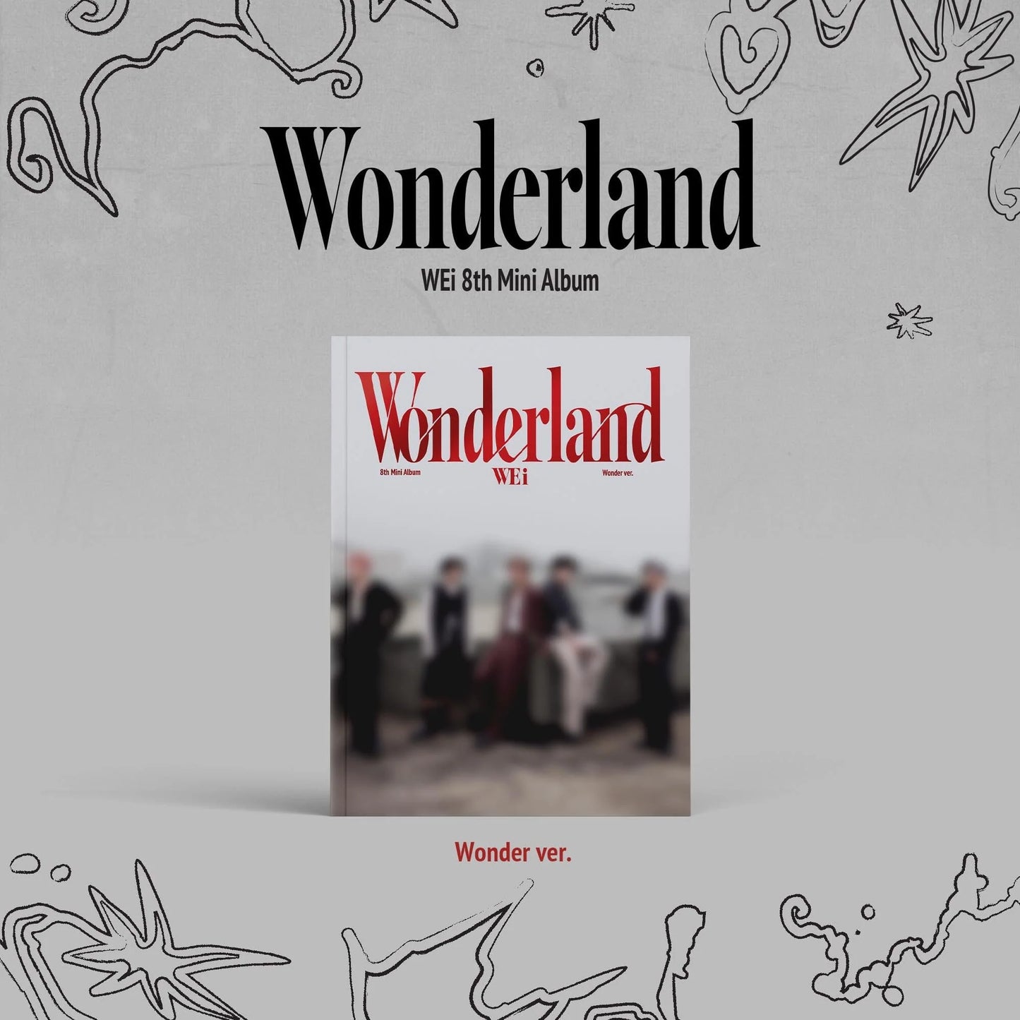 WEi - WONDERLAND 8TH MINI ALBUM
